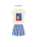 Cocohanee Classic Summer Vibe - Short Pajamas Summer Stamp