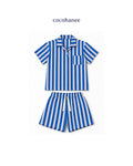 Cocohanee Classic Summer Vibe - Lune Oversize Short Pajamas Candy