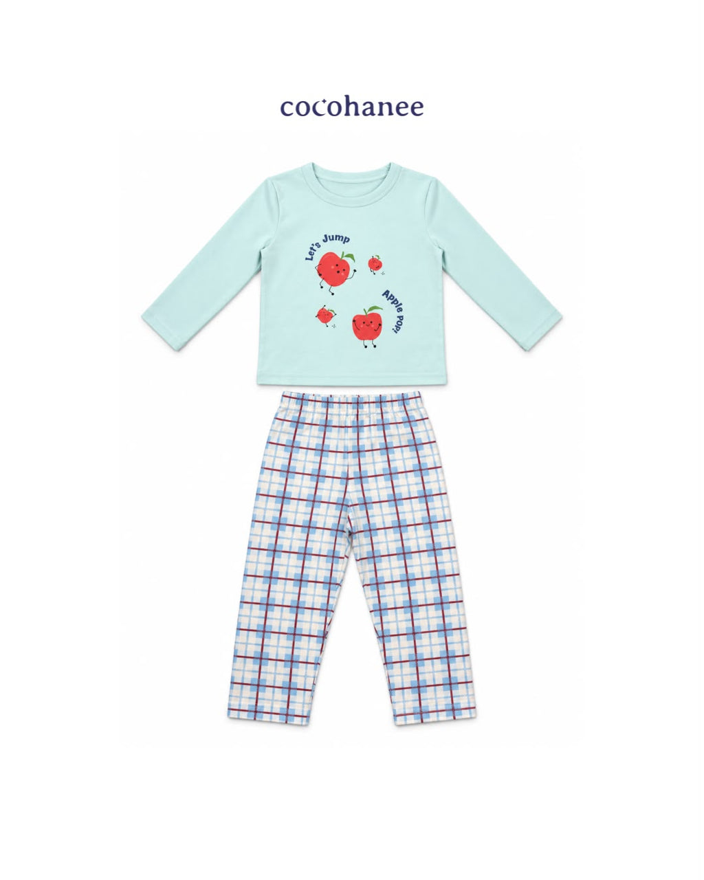 Cocohanee Classic Summer Vibe - Long Pajamas Apple Pals