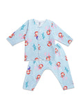Cocohanee - Mermaid World - Baby Long Button Down Pajamas - Piyama Bayi dengan Kancing Depan