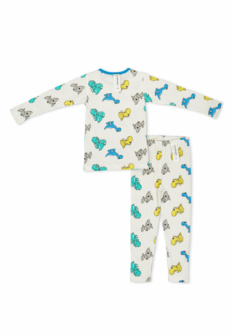 Cocohanee Baju Tidur Anak Laki-laki Cute Dino 1-12 Tahun